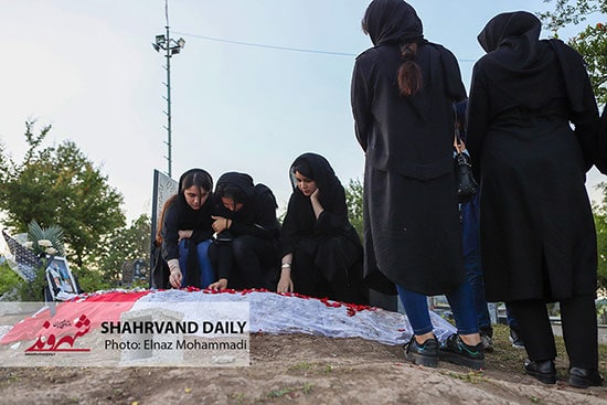 مراسم هفتم رومینای 14 ساله