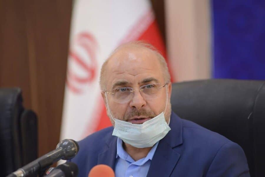 تصاویر/ دیدار  نزارآمیدی رئیس‌جمهور عراق با محمدباقرقالیباف