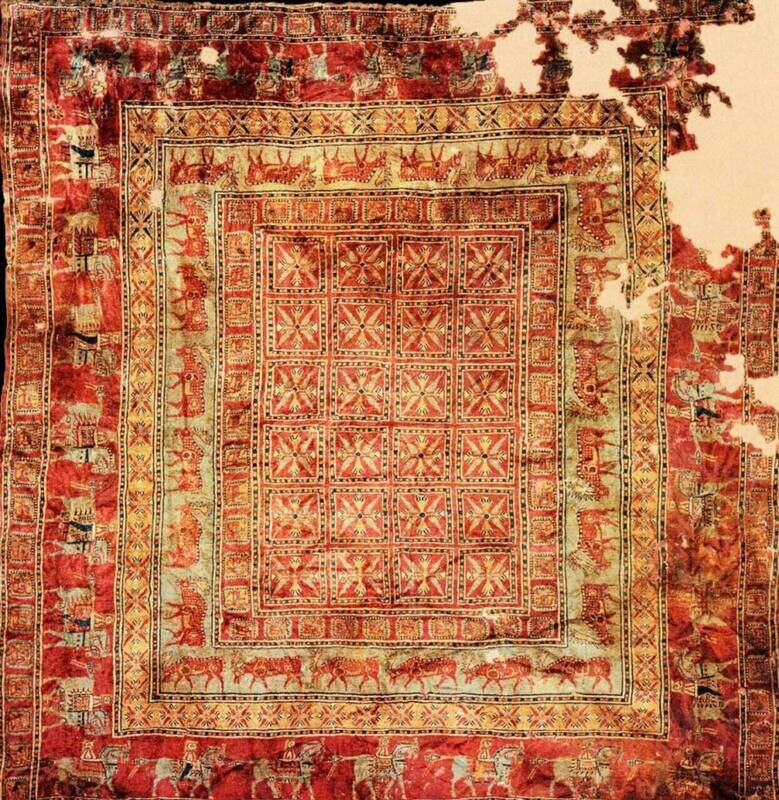 کهن ترین قالیچه جهان