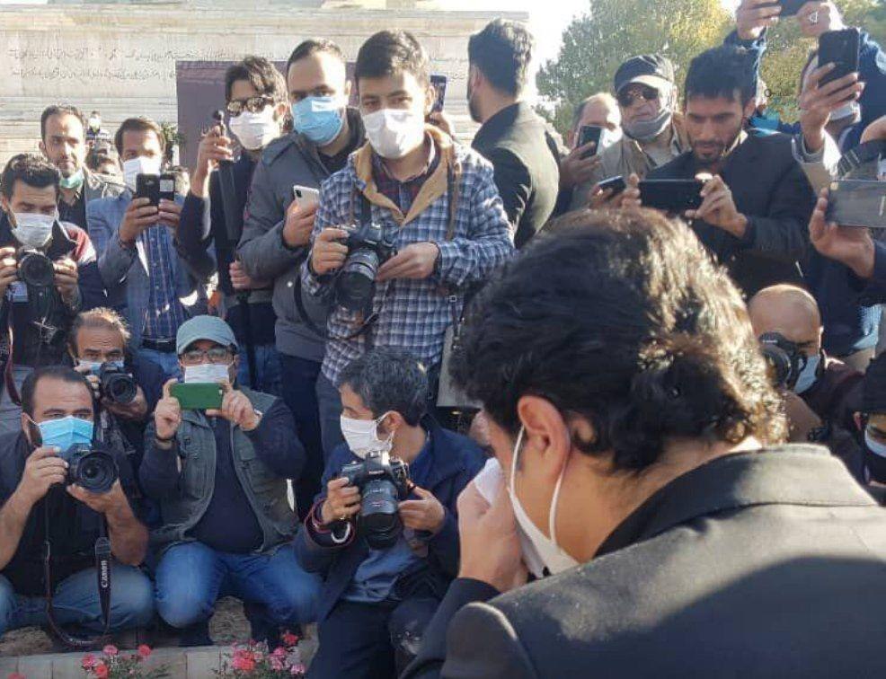  خاک سپاری استاد شجریان