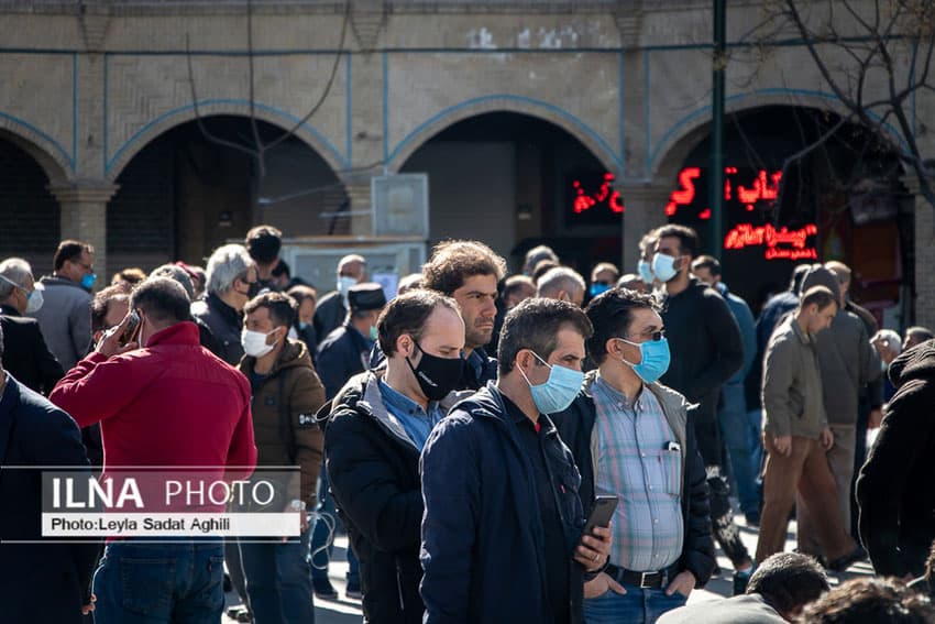 بازار تهران در روزهای کرونایی