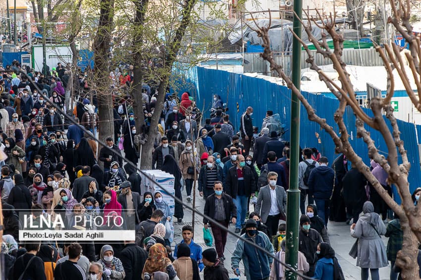 بازار تهران در روزهای کرونایی