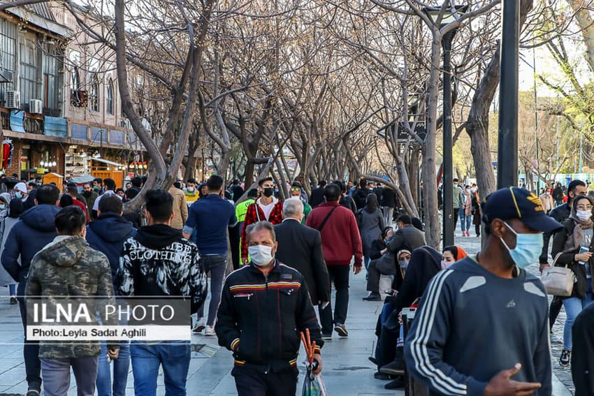 بازار تهران در روزهای کرونایی