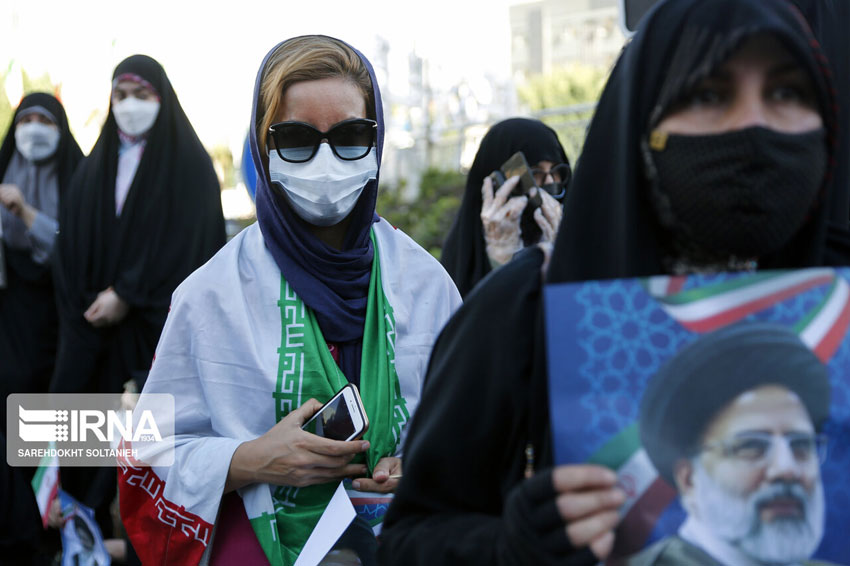 گردهمایی حامیان رییسی