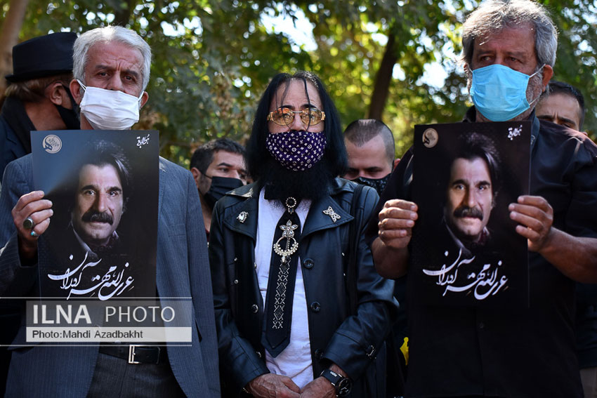 تشییع مرحوم عزت الله مهر آوران