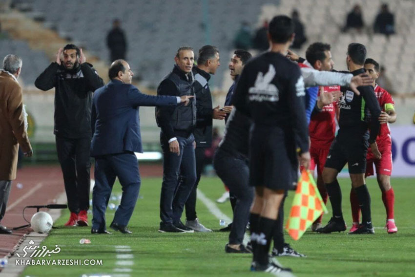 اشتباه داوری در بازی پرسپولیس