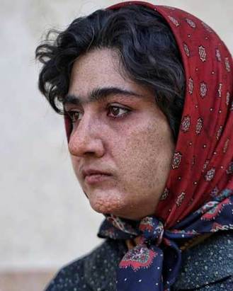 گریم خاص باران کوثری در بی همه چیز