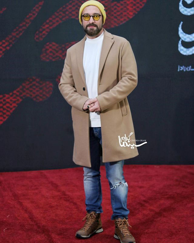 مجید صالحی در اکران خصوصی فیلم صحنه زنی