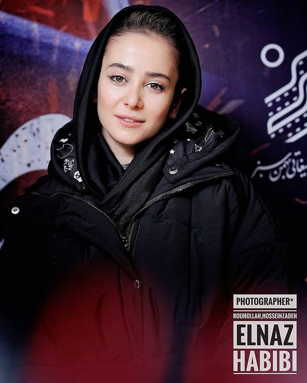 الناز حبیبی اکران فیلم صحنه زنی