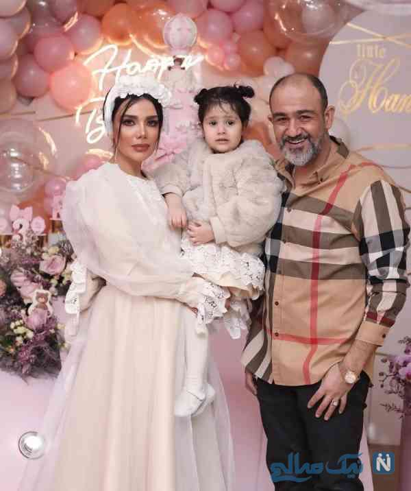 تولد 3 سالگی هانا دختر مهران غفوریان 