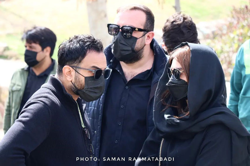 کاوه خداشناس خاکسپاری زهره فکورصبور