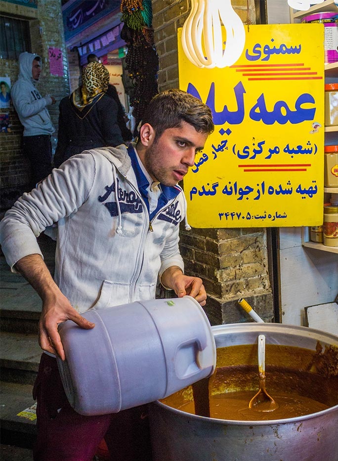 سمنو فروشی عمه لیلا