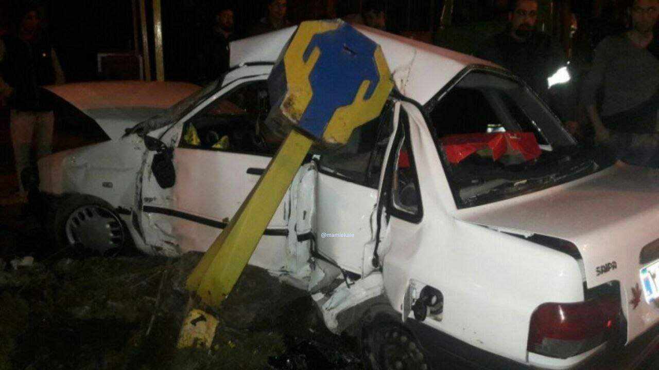 تصادف پراید