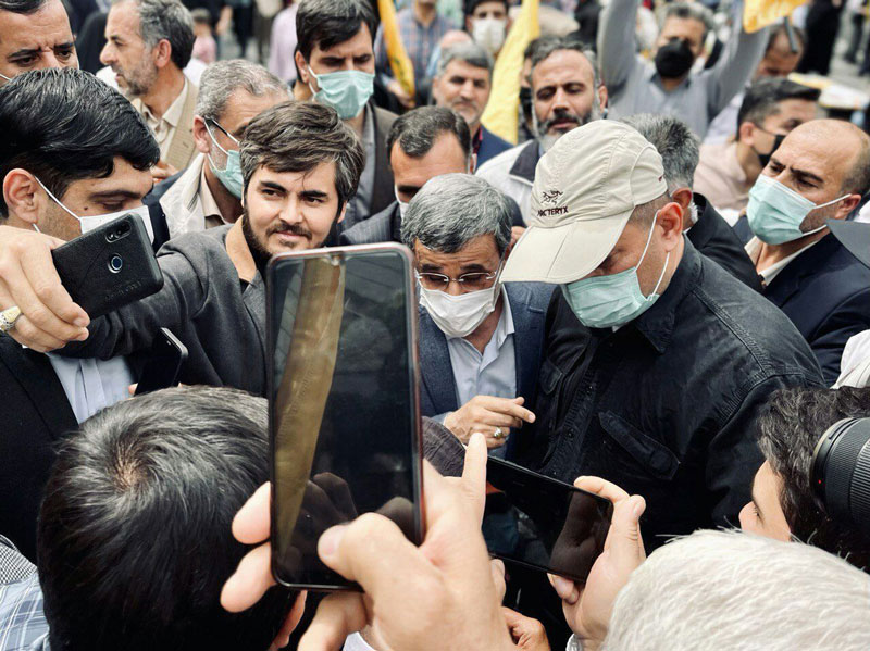 احمدی نژاد در روز قدس