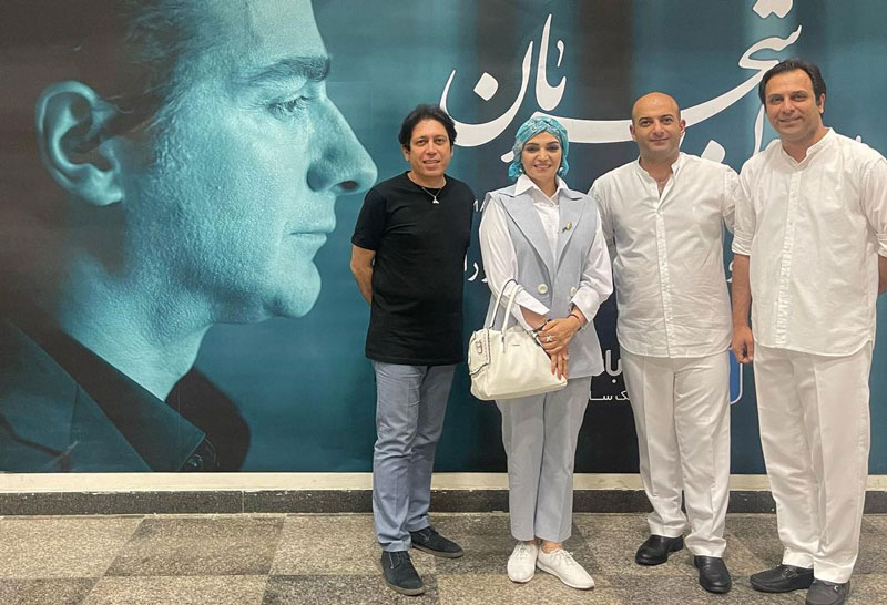 الهام پاوه نژاد در کنسرت همایون شجریان