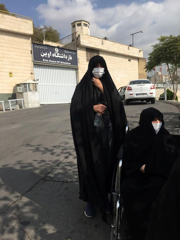مادر و دختر مرحوم رفسنجانی
