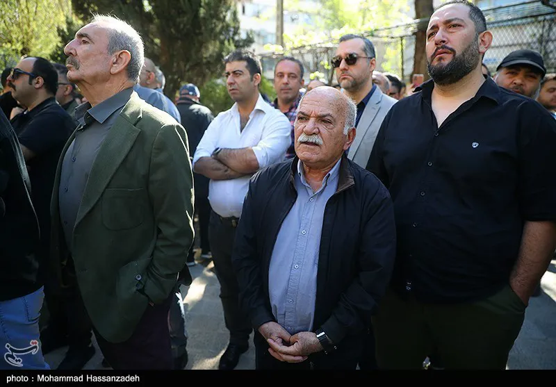 تشییع جنازه رضا داوودنژاد