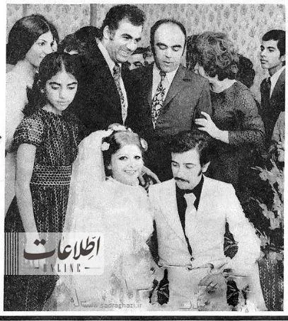 عروسی علی حاتمی و زری خوشکام