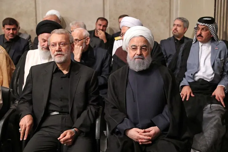 حسن روحانی و علی لاریجانی