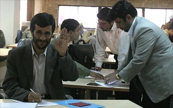 احمدی نژاد انتخابات ریاست جمهوری 1384