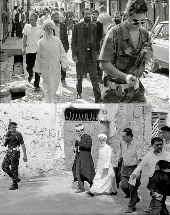 احمد جنتی در بوسنی