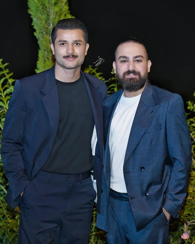 عارف غلامی و امیر عظیمی خواننده