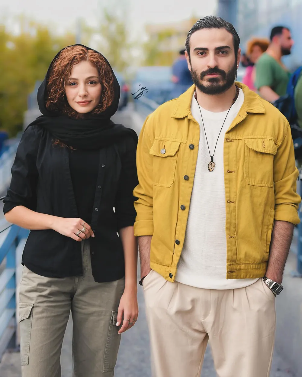 امین شعرباف و مهتاب ثروتی