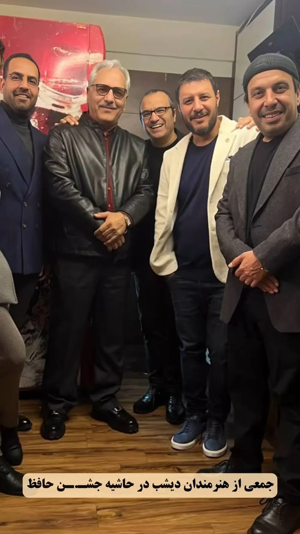 مهران مدیری، جواد عزتی و عباس جمشیدی
