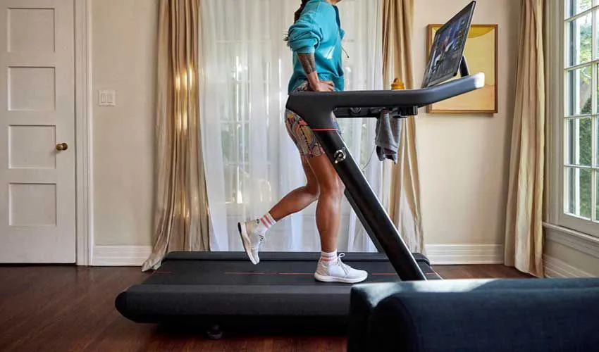 Home treadmill handle