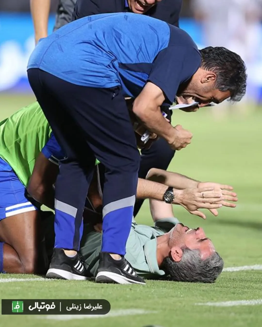 مجتبی جباری و مسعود جوما خوشحالی خاص