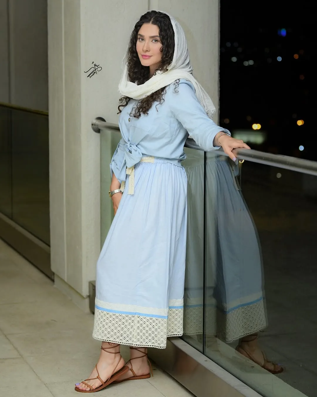 استایل ساناز سعیدی در جشن نفس