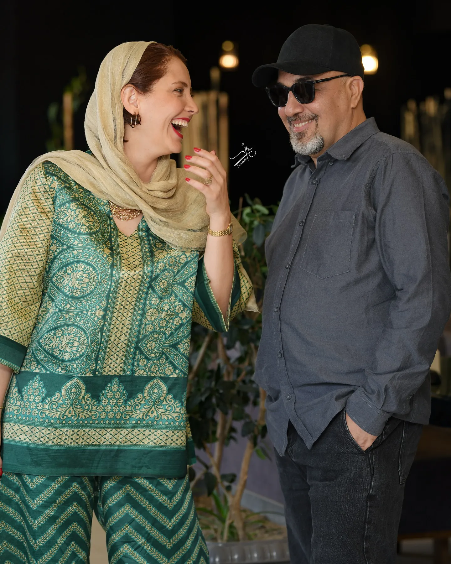 رضا عطاران، شبنم قربانی
