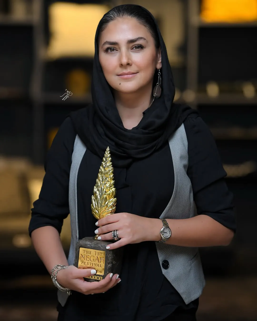 هدی زین العابدین در جشن نگاه