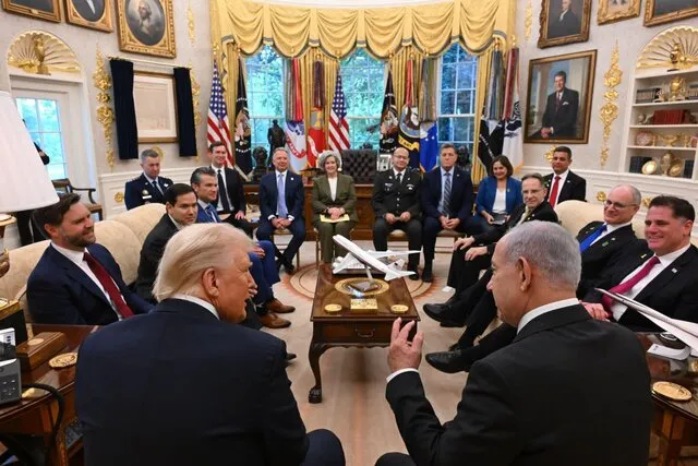 دیدار نتنیاهو و ترامپ