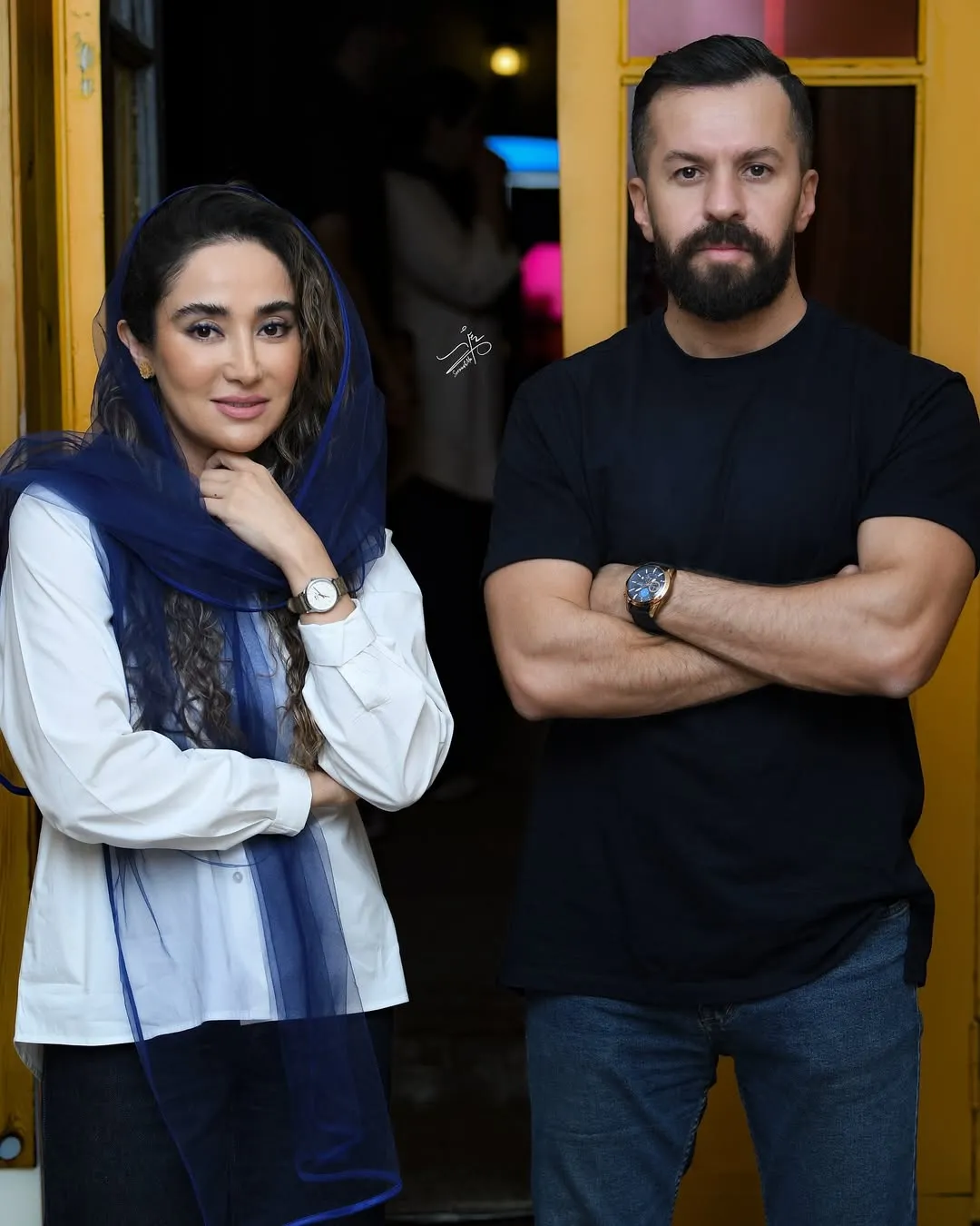 ژست های بهاره افشاری. سعید دشتی