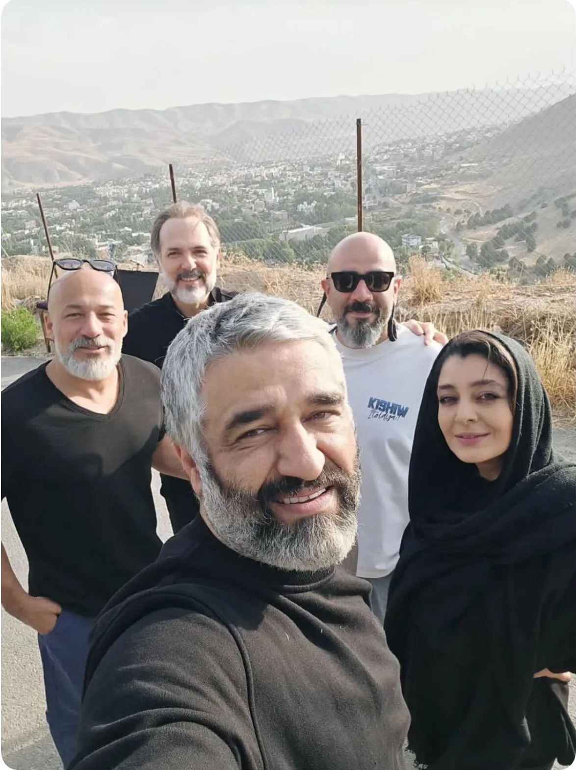 سلقی پژمان جمشیدی ساره بیات. کوروش تهامی و امیر آقایی در پشت صحنه سریال محکوم