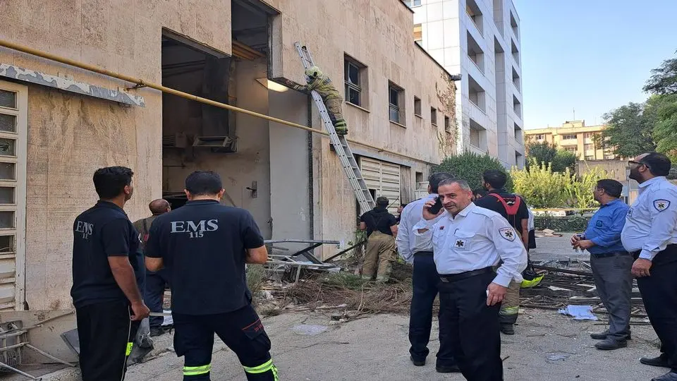 انفجار دانشکاه تهران