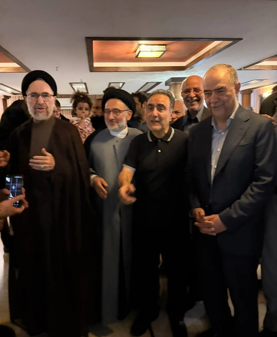 دیدار تاج زاده و خاتمی