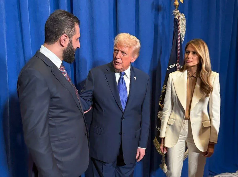 ملانیا و ترامپ و جولانی