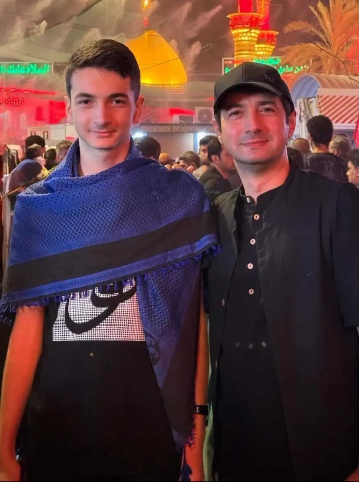 نجم الدین و پسرش