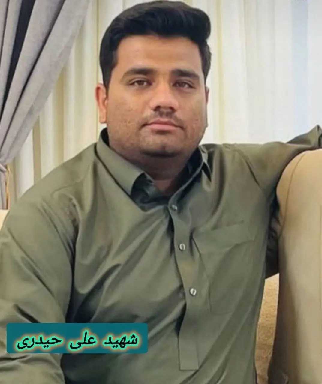 اولین عکس از مرزبانی که در حمله میرجاوه به شهادت رسید