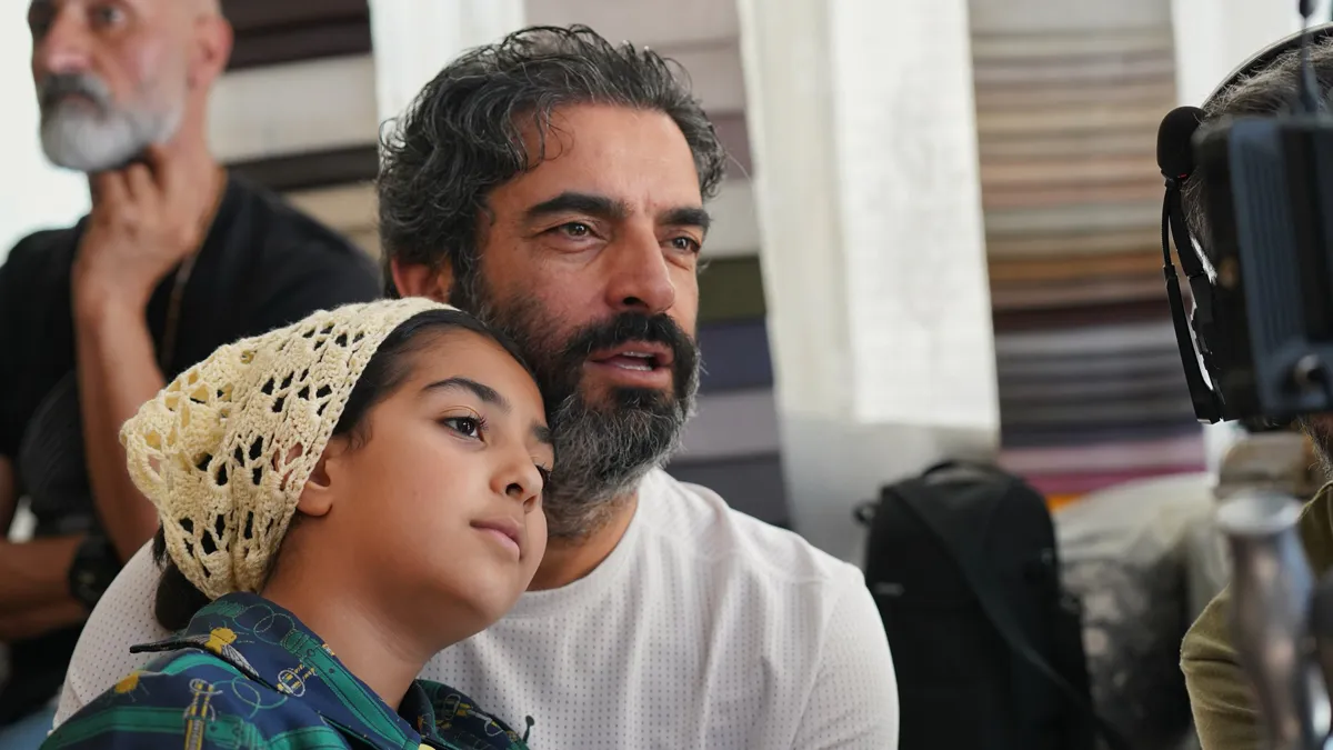 منوچهر هادی و دخترش