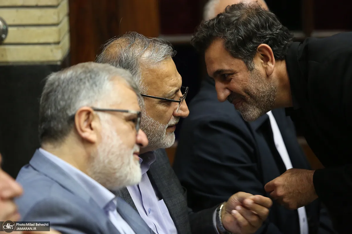 زاکانی در مراسم ترحیم خواهر عراقچی