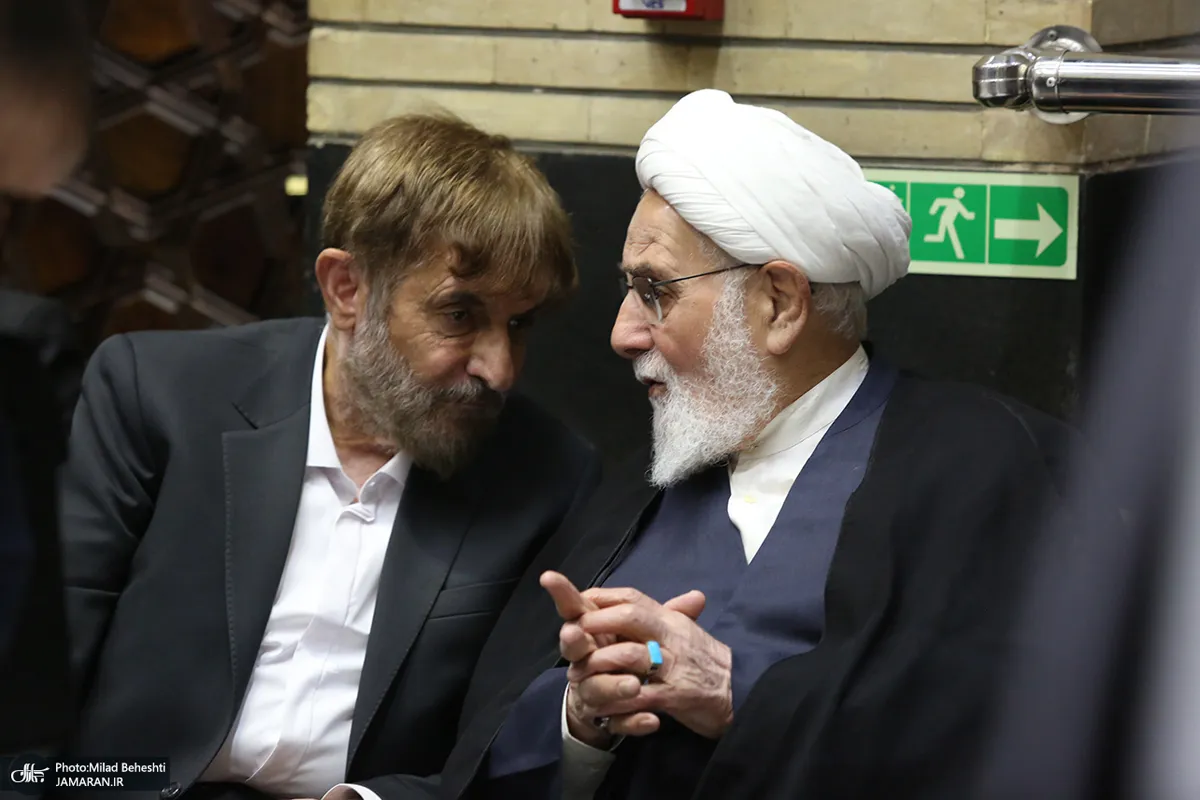 ناطق نوری مراسم ترجیم خواهر عباس عراقچی
