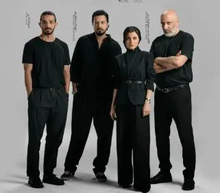 عکس/ مهرداد صدیقیان، سینا ساعی، امیر جعفری در پشت صحنه «تهران پاریس تهران/پل»